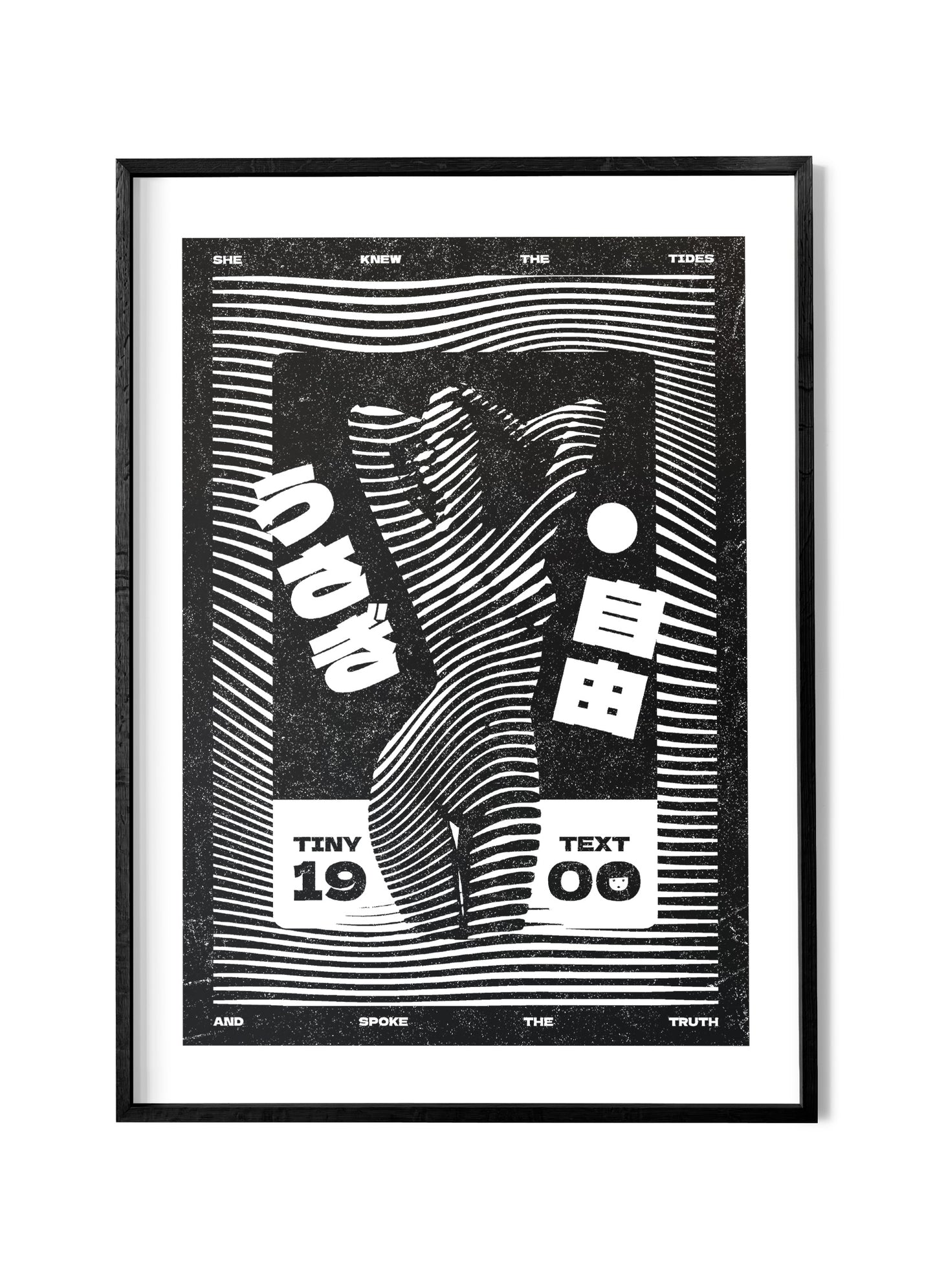 She Knew the Tides - Art Print