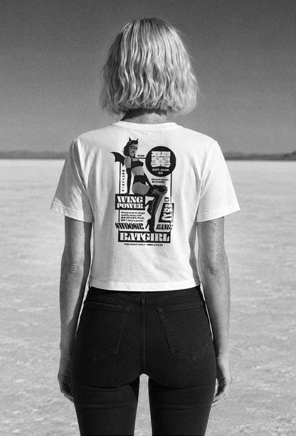 Bat Girl - Crop Tee