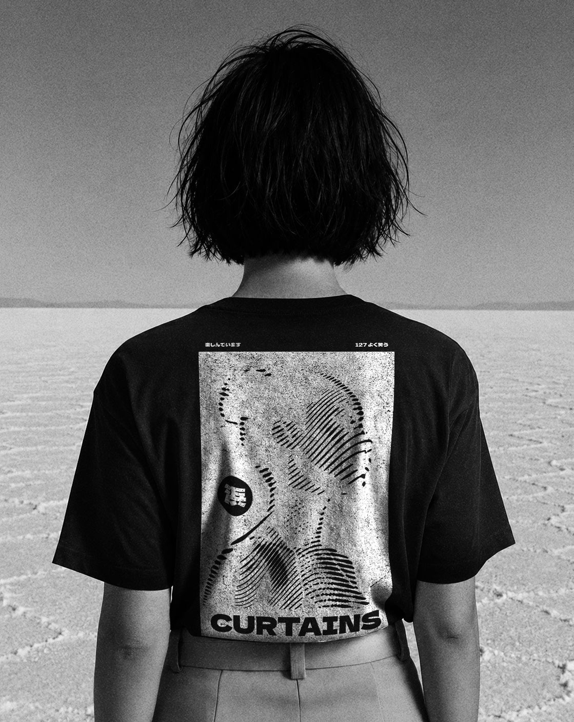 Curtains - Tee
