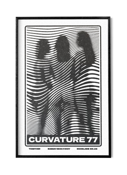 Curvature 77 - Art Print