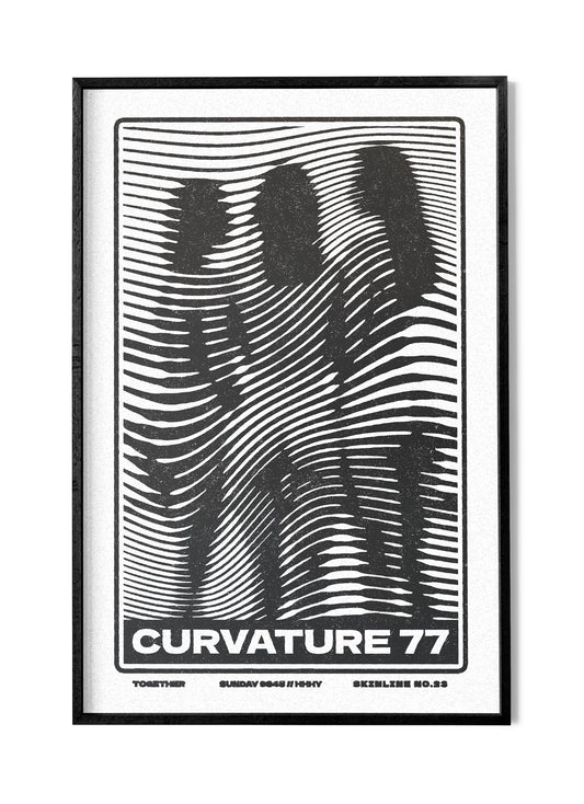 Curvature 77 - Art Print