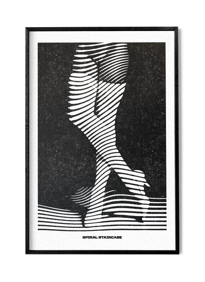 Spiral Staircase - Art Print