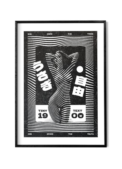 She Knew the Tides - Art Print