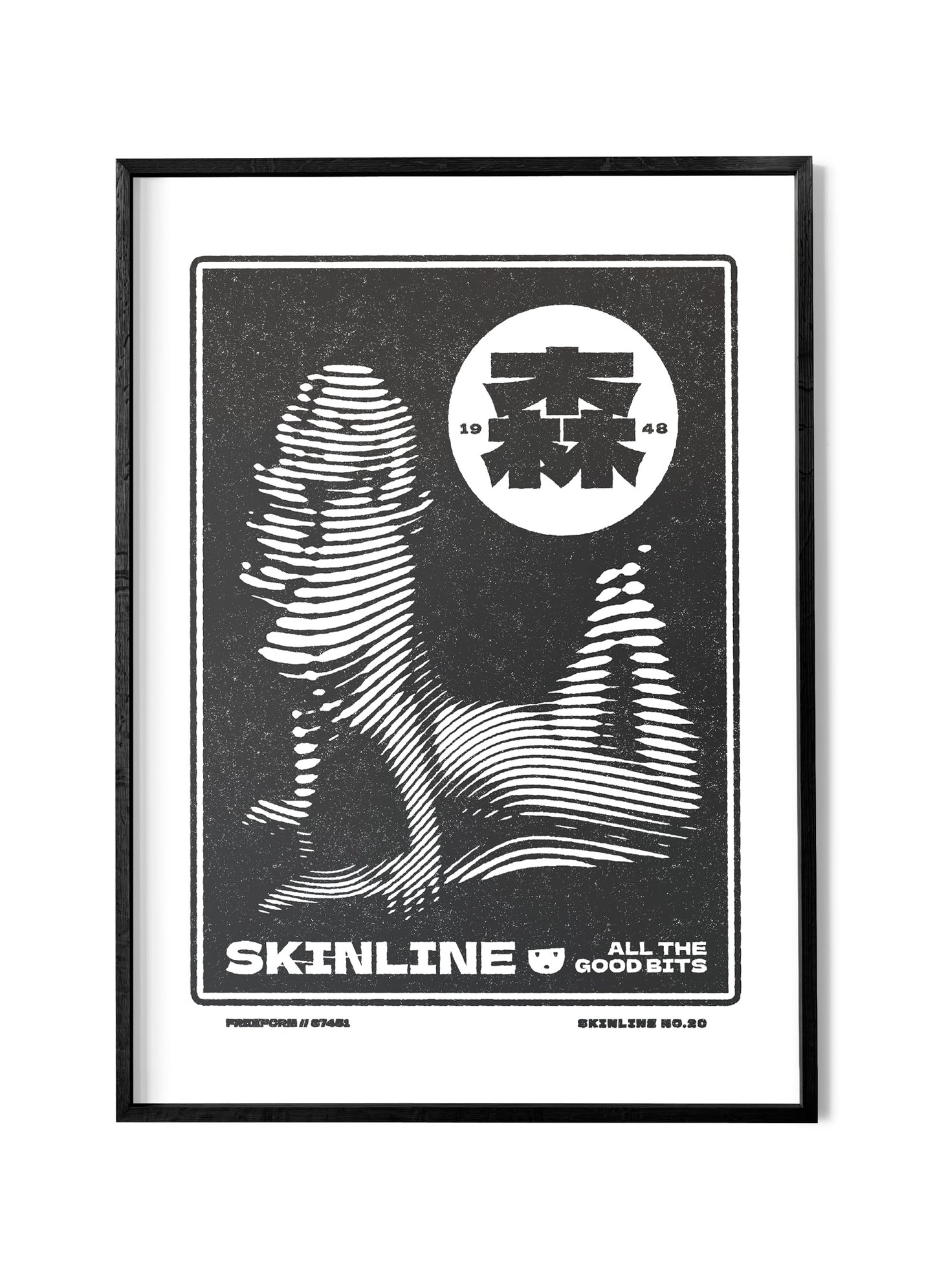 Skinline - Art Print